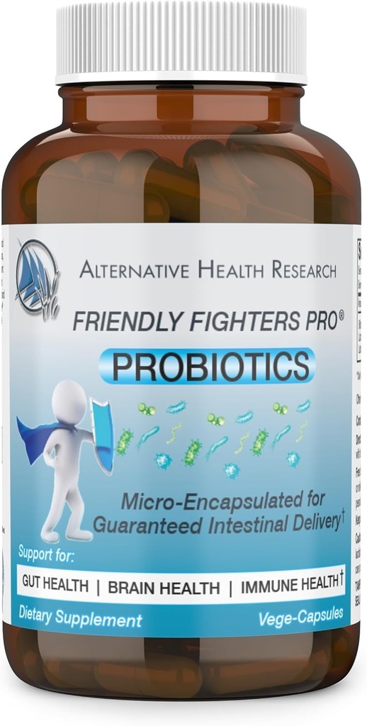 亲善战士 Pro® Probio Probiotic → 3个月供应 → 男女 → 消化和免疫健康 → 健康炎症 → 过敏救济 → 微封装 保证交付 → 安全日常使用
