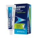 Lamisil 1周Athlete的脚部处理、用Terbinafine 氯化氢制成的抗虫奶油1%,快速症状救济和预防再现,1 oz(30克)