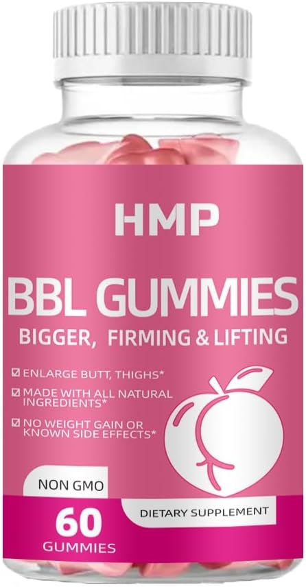 BBL Gummys - 雕塑你的臀部和臀部
