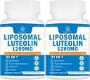1200MG Liposomal Luteolin 补充剂 -- -- 最大吸收,用于大脑的抗氧化剂助推剂