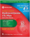 成员马克·Hydrocortisone Cream 1%,Net Wt. 4x2 oz.= 8 oz.