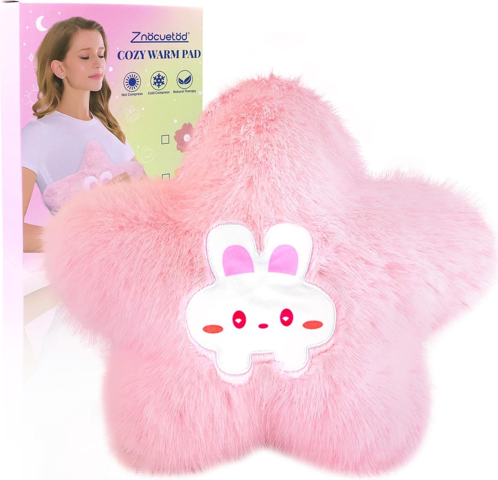 (原始内容存档于2018-09-21) (英语). Microwabable Heating Pad for Propertions Cramps Pain Relief - Microwab Heating Pad for Women with Moist Heat Pack for Neck Shoulder Cute Soft Warm 压缩 Cozy Pad Plush Star Valentines Gifts for Girls (简体中文) (简体中文).