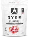 RYSE 水解 电解 火药 饮料 混合包装 - 粉红色喷洒 - 无糖 完全光谱 配有基本维生素的电解剂 陶林和补液的胆碱 - 16种服务棒