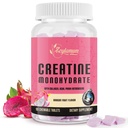 Zeylamum Creatine for Women 配有水解凝胶, BCAA 3G Creatine Chews for Women Booty Gain, Lean Muscles, Recover and Energy, Vegan, 糖自由凝胶,粉末替代品, 30种服务