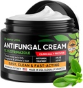 Athlete脚的安非他明乳汁, Ringtrom & Jock Itch - Clotrimazole 1% 在美国制造 - 超强环形虫, Jock Itch Cream, Atti Fungal Athletes 脚部治疗人类皮肤Fungus - 2 oz