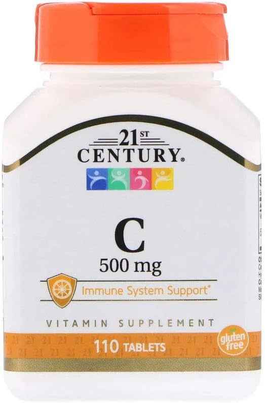 21世纪 C 500mg 时间 与110TBS