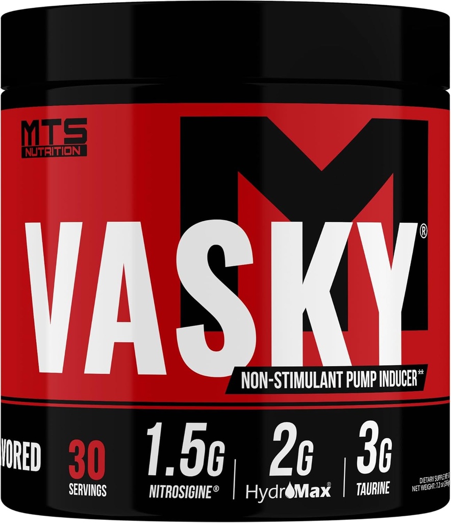 MTS 营养 Vasky 非兴奋剂泵诱导剂 -- -- 肌肉饱和预产期 -- -- 30名未受欢迎者