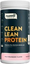 Nuzest - Pea Protein Powder - Clean Lean Protein, Premium Vegan Plant Based Protein Powder, Dairy Free, Gluten Free, GMO Free, Naturally Sweetened, Wild Strawberry, 40 Servings, 2.2 lb