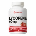 男子60mg、150Capsules、皮肤、心脏和免疫支持的天然番茄提取粉、100%Veg Lycopene综合体、非GMO和Gluten免费卡罗特诺克补充剂