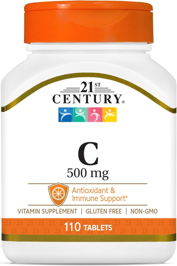21世纪 C 500 Mg 平板电脑,110 计数(3个套件)