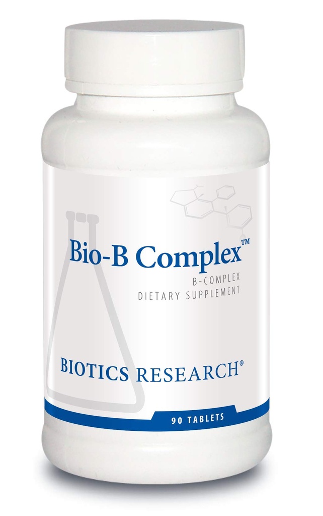 生物研究 Bio B 复杂 高概率 B- 富拉特和维生素 B2, B6 和 B12 用于能源生产,支持心血管功能,代谢途径,脑健康 90 Tabs