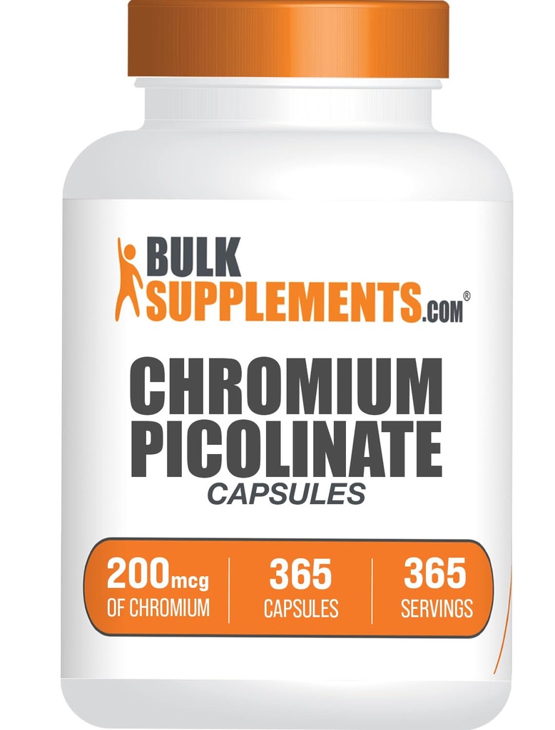 Bulk Assupports.com Picolinate Capsules铬 - Chromium Assemblysis, 矿物补充 - Gluten Free, 1 Capsule per service, 365 counts (Pack of 1) rom ium ium ium ium ium ium ium ium ium