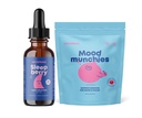 JoySpring SleepBerry Melatonin 配有老年莓和红花糖给孩子-Mood支助补编