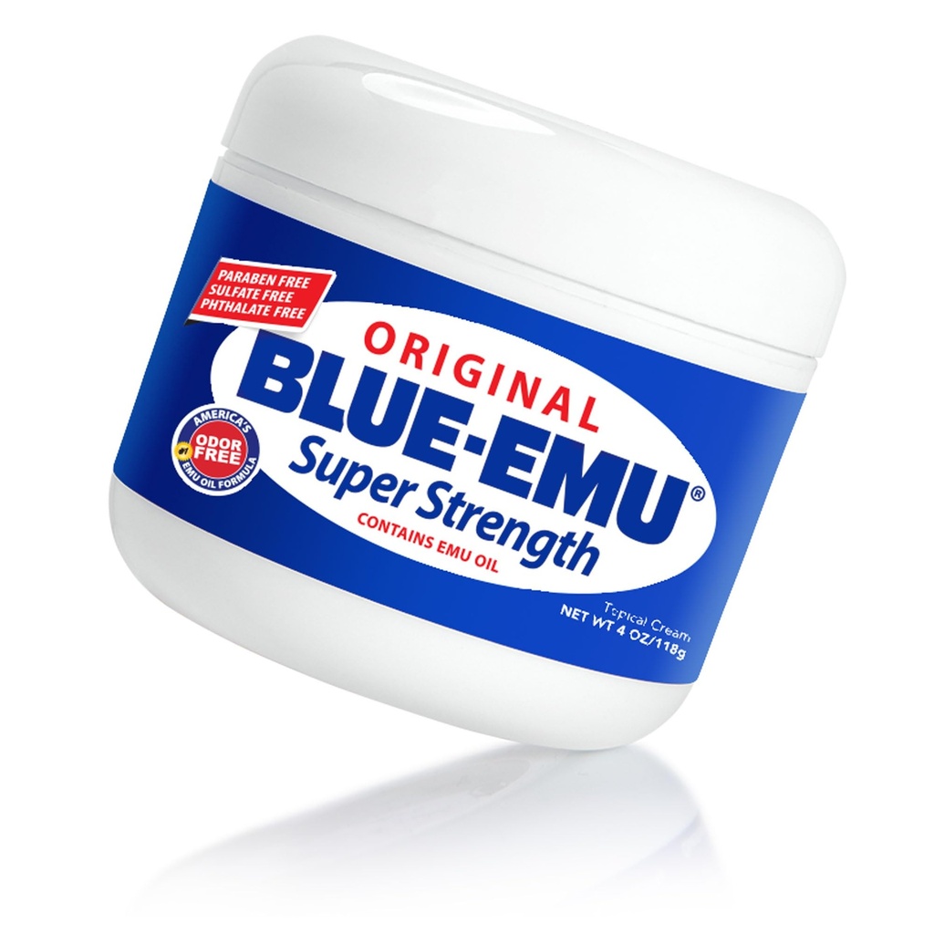 Blue-Emu 原创超强奶油,苏打肌肉和联合支持, 4 Oz