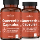 新 AGE Quercetin 1000mg Quercetin 植物学 Capsules 120 计数