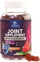 联合支持Gummys Glucosamine Plus Vitamin E - 自然对背部,膝盖和手部偶发不适的联合支持补充 - 卡蒂拉奇和联合健康和灵活性支持 - 120 Gummys