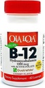 Ola Loa 维生素B12 亚语言樱桃饮食补充剂 - Hydroxy Cobalamin, 活性福拉特, Vegan 配方 - 促进你身体的能量,神经,和大脑支持 - 60平板