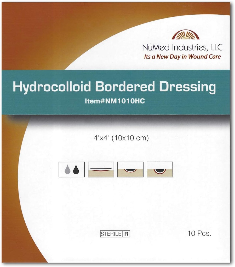 Hydrocolloid 相邻的服装 4x4 10/盒