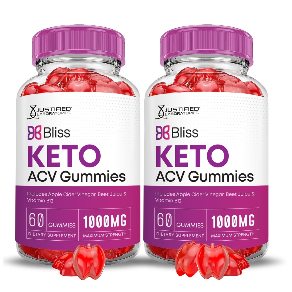 合理实验室 (2 Pack Bliss Keto ACV Gummys 高级公式 1000MG Bliss Keto Gummys 苹果苹果 苹果 苹果 苹果 葡萄糖 配以 石榴 甜菜 汁 粉 B12 Vegan Non GMO 120 Gummys 配以