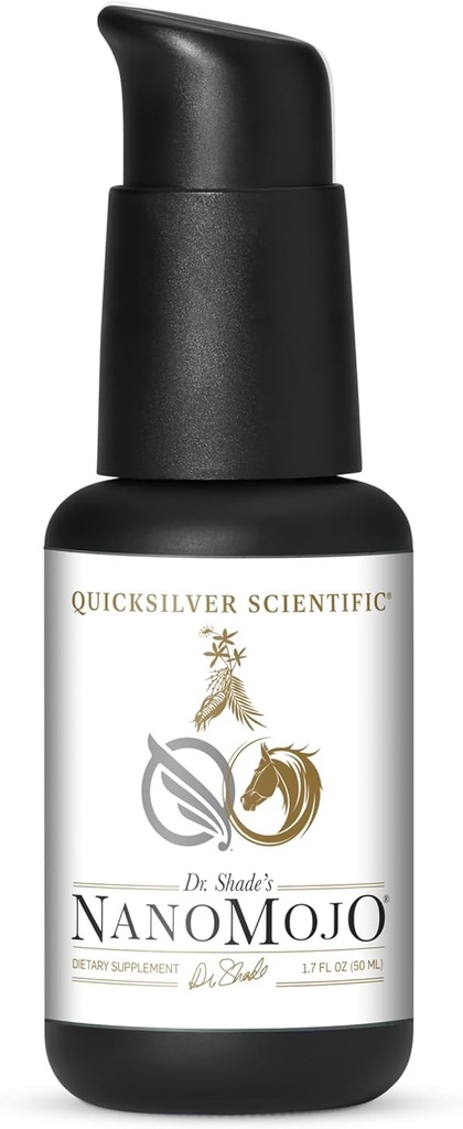 快速银色科学 NanoMojo - 雄性特异性耐力 Elixir & Energy Boost 支持 - 19 种草药,包括用于男性的Epimedium,Rhodiola提取,Herbal Ginseng,以及适应性草药(1.7oz/50毫升)