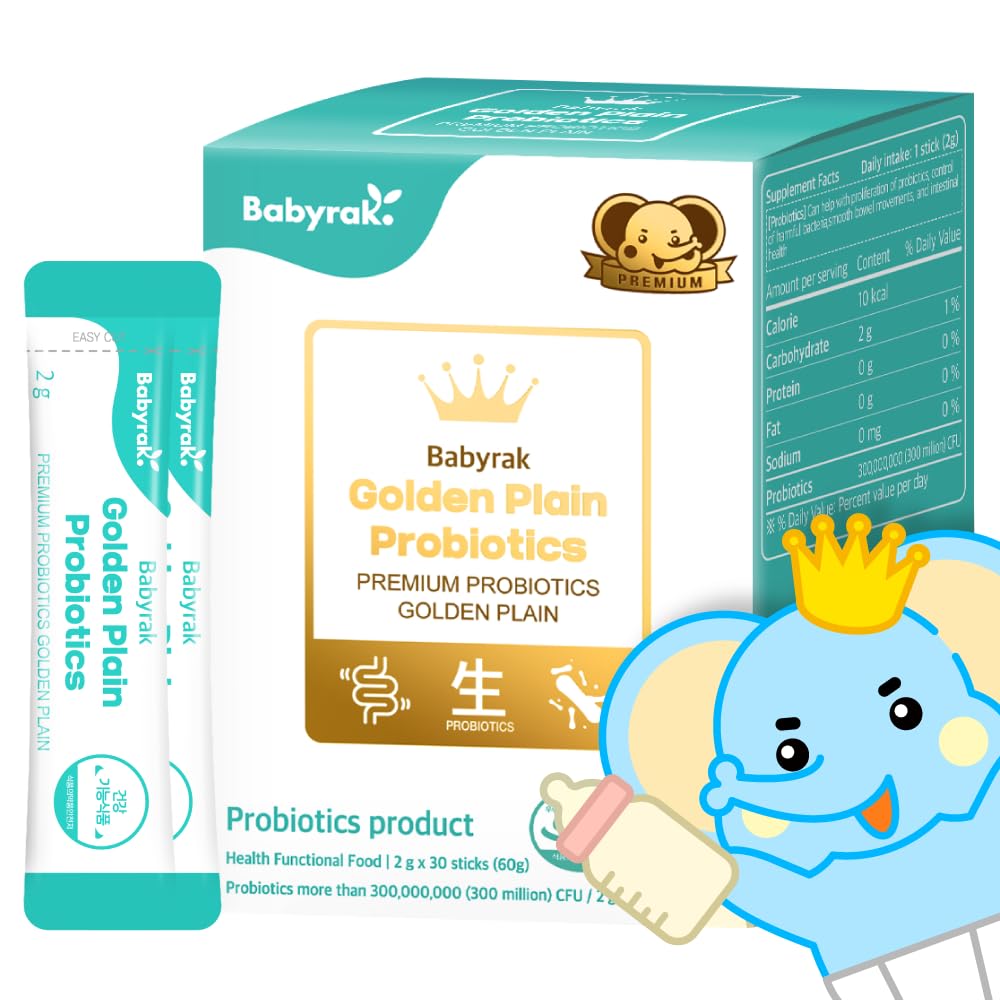 金色原生素 I Prebiotics & Probiotics I 没有人工火焰 I 没有甜点 I 30 棒