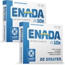 ENADA 10X NADH 补充性活泼生活方式快速动作公式 QQ 天然能量助推器 Great for Jet Lag, Athletic Performance and Stamina and Mental Clarity 60 Lozenges.