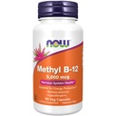 食品补充品,甲基B-12 5000mcg,甲基乙酰Cobalamin,伪草药,90 Veg Capsules