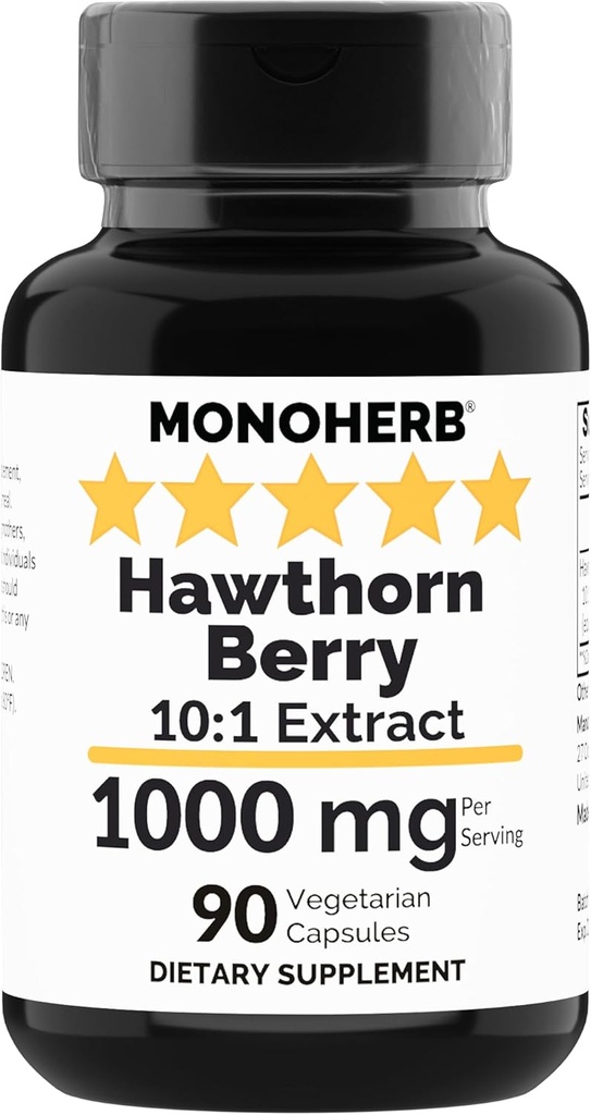 MONOHERB 霍桑贝里 提取1000毫克 - 90毫克