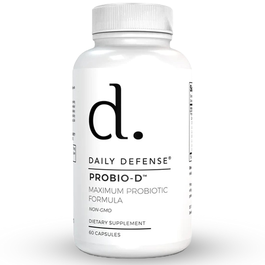Probiotic Imune支助补编 -- -- 有便秘和毒气的男子的日常Probiotics -- -- 妇女消化和布洛特补充和Probiotics -- -- 60 Capsules,PROBIO-D
