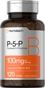Horbäach P5P 激活维生素 B6 100mg → 120平方块 → 蔬菜补充品,Non-GMO,Gluten Free → | Pyridoxal 5 Phosphate →  Co Coenzyme B6