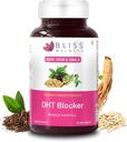 Sheltr DHT Blocker 配有 Biotin, 南瓜种子, 绿茶提取, Omega 3, Ginseng 提取, 维生素C, E, B6, 帮助减少毛发脱落, 刺激男女头发生长补充剂 - 60片