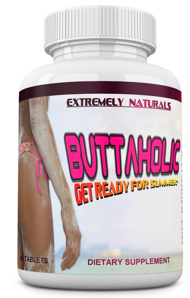 ButTAHOLICE 女性BET扩展药丸。 靴子增强。 找大块头和Curvier Butts。 极光增强器 60块