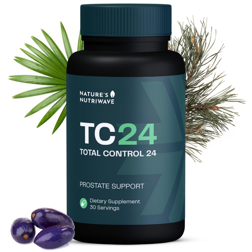 TC24 - 与Myrciaria Jaboticab, Lipophytol, Pygeum African Extract & Boron 的自然补充 → 非GMO,无兴奋剂,易取 → 在美国制造,GMP-认证 → 60 Capsules, 1个月供应
