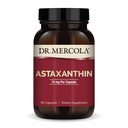 Mercola Organic Astaxanthin博士 - 12 mg Astaxanthin - 强抗氧化剂支持 - 有机微藻提取 - 非GMO,无糖和无豆 - 90 capsules (90 series)