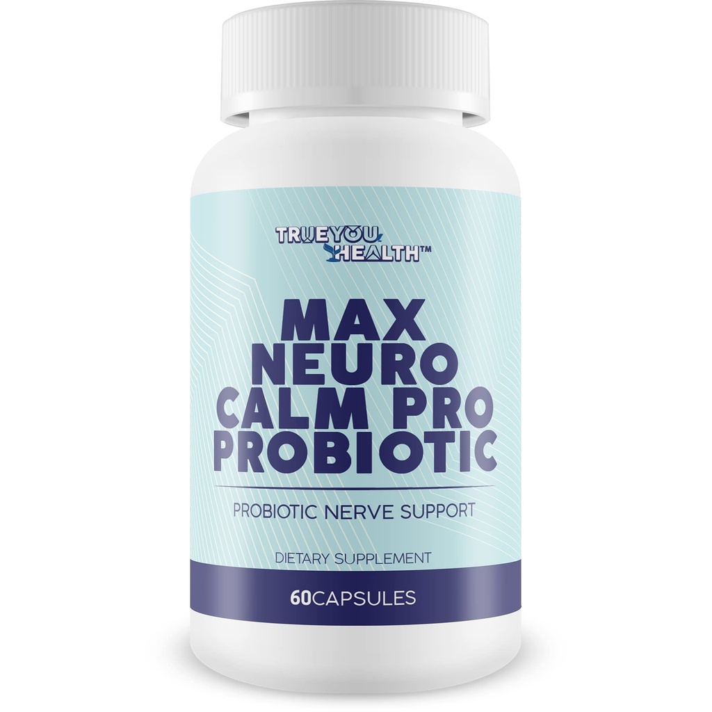 Max 神经平静 Probiotic - Probiotic Nerve支持 - 40亿 CPU Premium公式 - 支持 Mood - 援助 改善神经健康 - 支持Gut健康 - 支持自然免疫功能