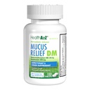 健康A2Z® Mucus Relief DM| 20mg HBr| Guaifenesin 400mg| No Benzene | Cough, 即时释放,未涂装(120个数(一包))