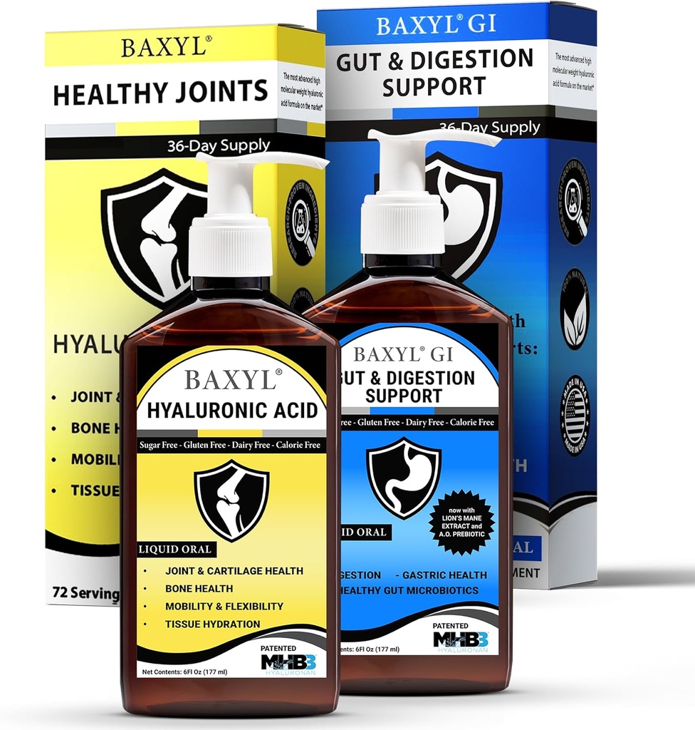 BAXYL & BaxylGI Bundle Pack - (每个6 fo oz) - Hyaluronic Acid Joint Supplement & Hylarunonan Amaferm Prebiotic Supplement. 中国植物物种信息数据库.