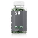 Pure for Men Multivitamin Supplement | Energy, Mood Support, Strong Bones, Antioxidants, Minerals | Vitamins A, B, C, D, Magnesium, Calcium | 42 Fruit & Vegetable Proprietary Blend | 120 Vegan Tablets
