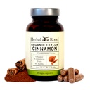 草根 有机锡兰 肉桂 Capsules USDA 认证有机-非GMO → 60 有机 Vegan Capsules