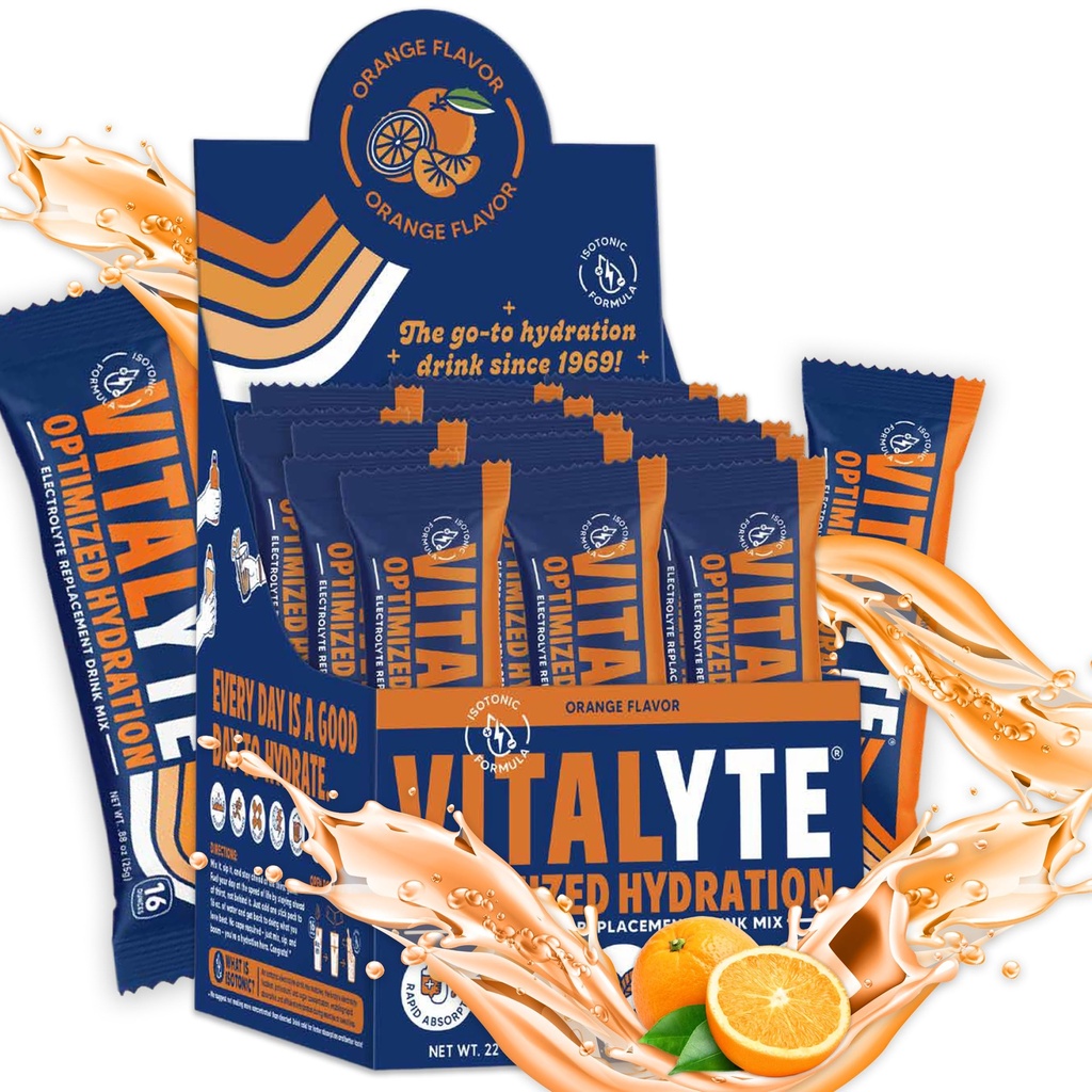 Vitalyte 电解质包 同位素运动饮料 电解质包 运动营养 电解质替代饮料 脱水救济包