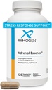 XYMOGEN Adrenal Essence - Adrenal Support with Adaptogenic Herbs (Cordyceps, Rhodiola Extract, Ginseng) + B Vitamins - Helps Support Healthy Energy Levels and Healthy Immune Function (120 Capsules)