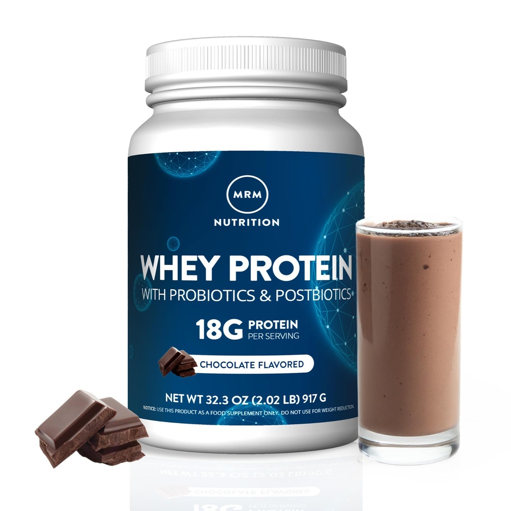 MRM 营养 Whey 蛋白质 QQ 巧克力 Flavored QQ 18g 蛋白质 + 2亿种亲生素 + 消化酶 + BCAAs + 高吸收 + 消化 + 霍尔莫内 + 抗生素 自由 33 服务