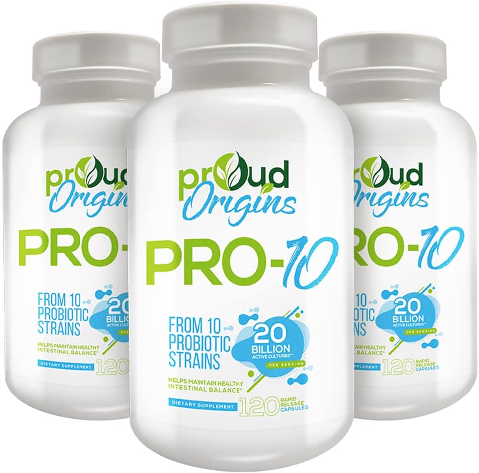 Pro-10、Probiotic 20亿、120卡普勒斯、3包
