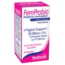 FemProbio 健康援助 – 一次日间Probio 配有 + 5 亿 CPU + 30 个蔬菜卡普尔 + 酸和Bile Resistant, 乳糖, Gluten 和 GMO 无味