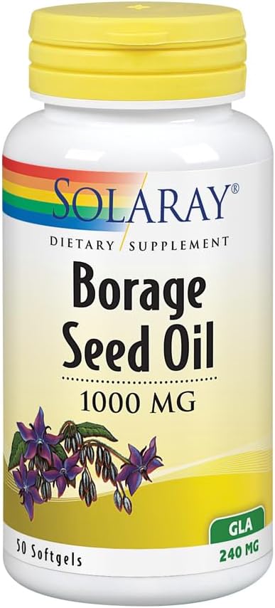 SOLARAY 硼酸油种子,软胶(Btl-Plastic) 240mg 50ct