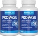 Provasil Brain Remember, Focus, Mood & Community & Ginko Leaf Flavoids, Bacopa Monnieri & Biotin – 改善精神表现、注意力和认知健康(包2)