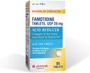 Glenmark 最大强度 Famotidine 药片, 20 毫克,用于心脏灼伤的减酸剂, 85 计数