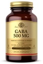 Solgar GABA 500 mg, 100 蔬菜瓶盖 - 放松和神经系统支持 - 氨基酸 - 非GMO, Vegan, Gluten Free, 奶制品 Free, Kosher - 100 服务