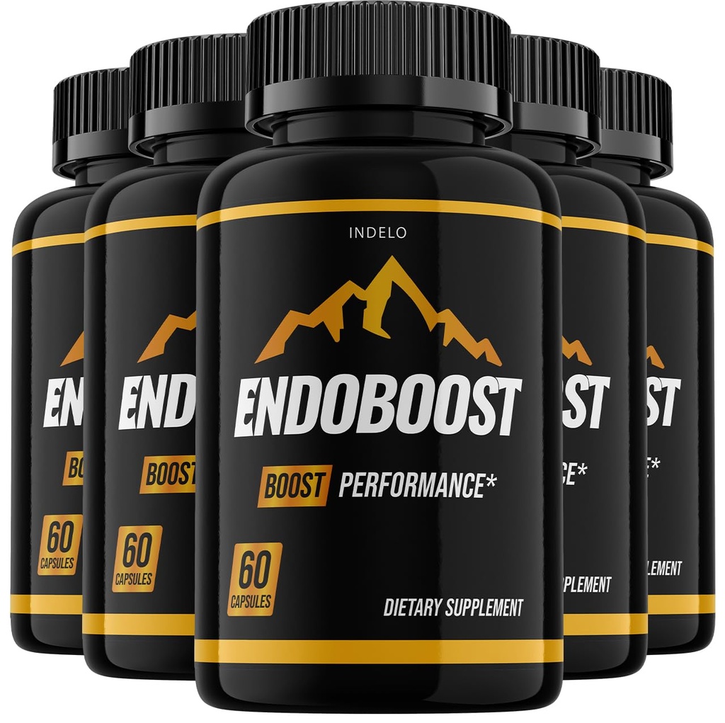 Endoboost for Men, Endo Boost 高级性能补编, Endoboost 性能, Endoboost Reviews (5 Pack - 300 Capsules).
