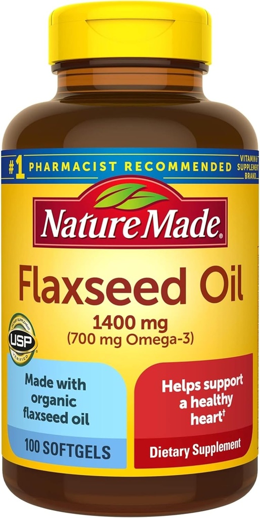 1,400毫克-Omega-3-6-9 心脏健康-300个计数(1包)